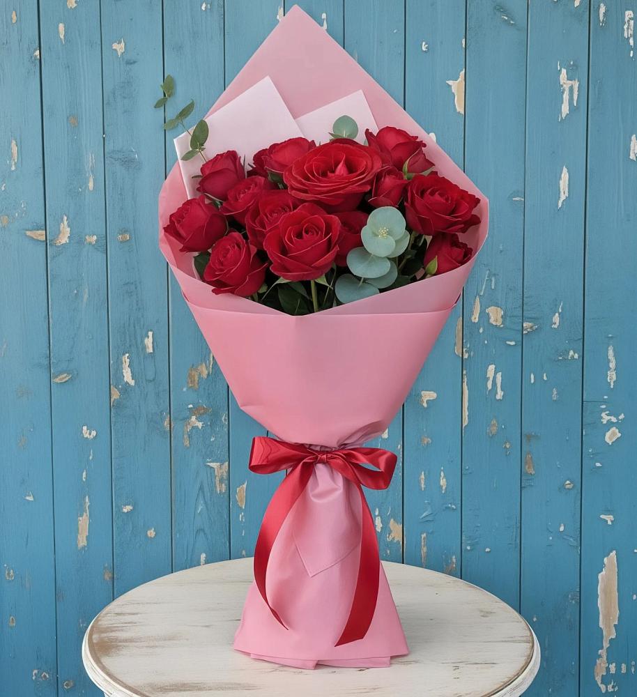 Букет цветов из: Розы в Новомихайловском