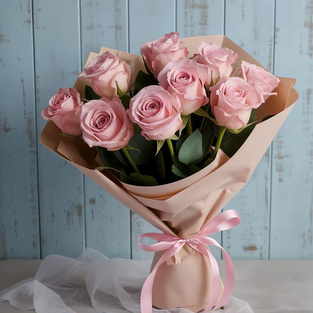 Букет цветов из: Розы в Новомихайловском