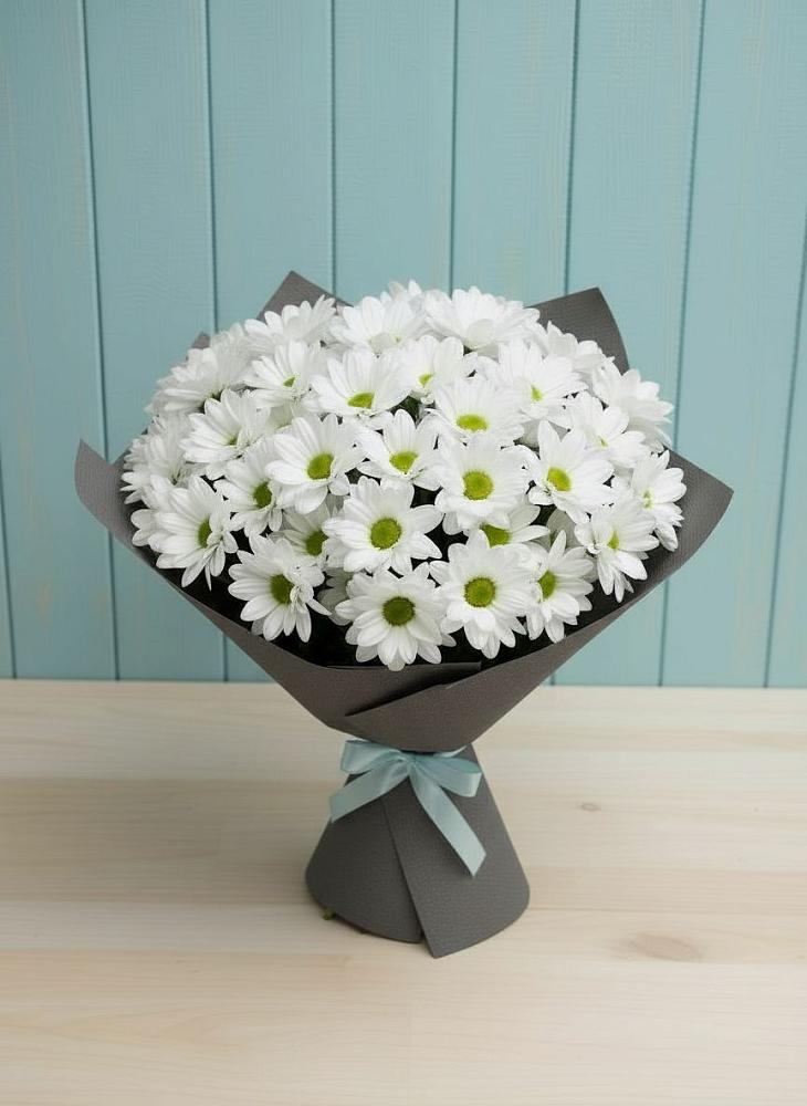 Букет цветов из: Хризантемы в Новомихайловском