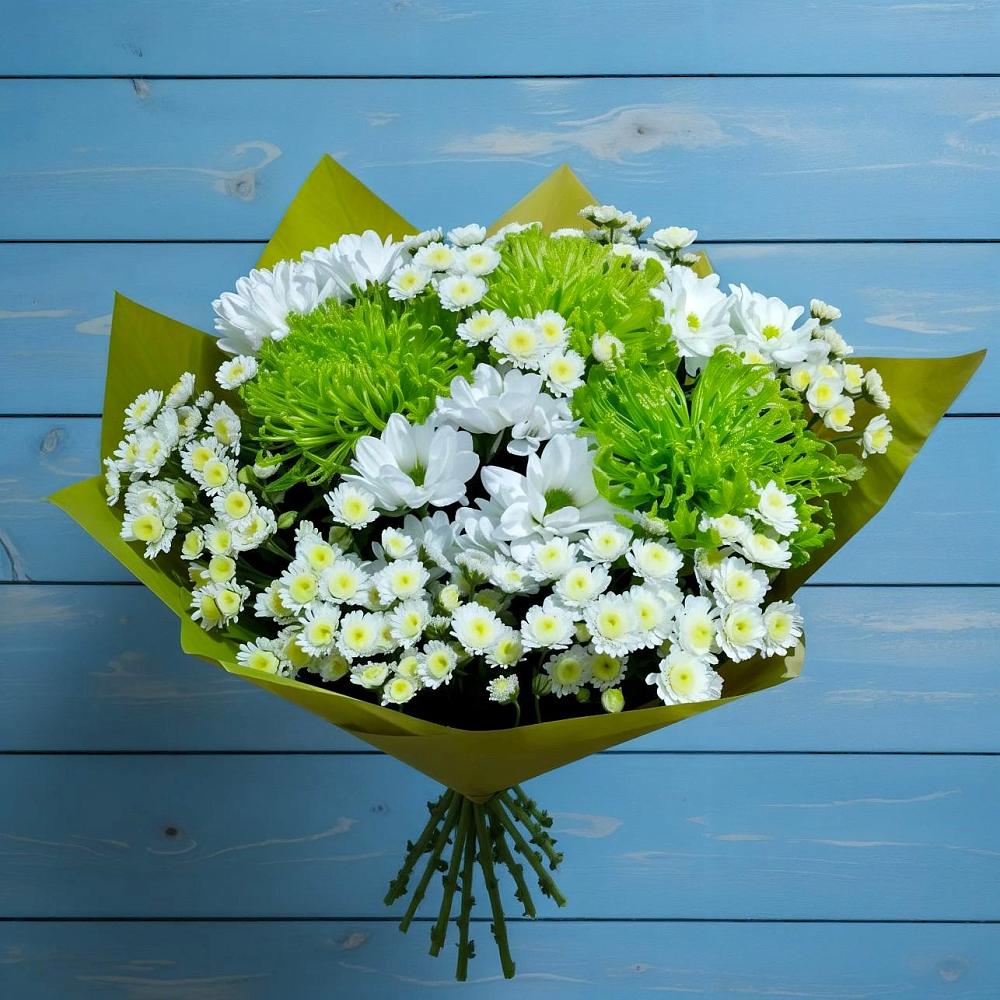 Букет цветов из: Хризантемы в Новомихайловском