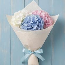 Букет цветов из:  Гортензия в Новомихайловском