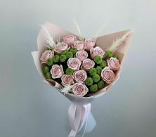 Букет цветов из:  Розы и Хризантемы в Новомихайловском