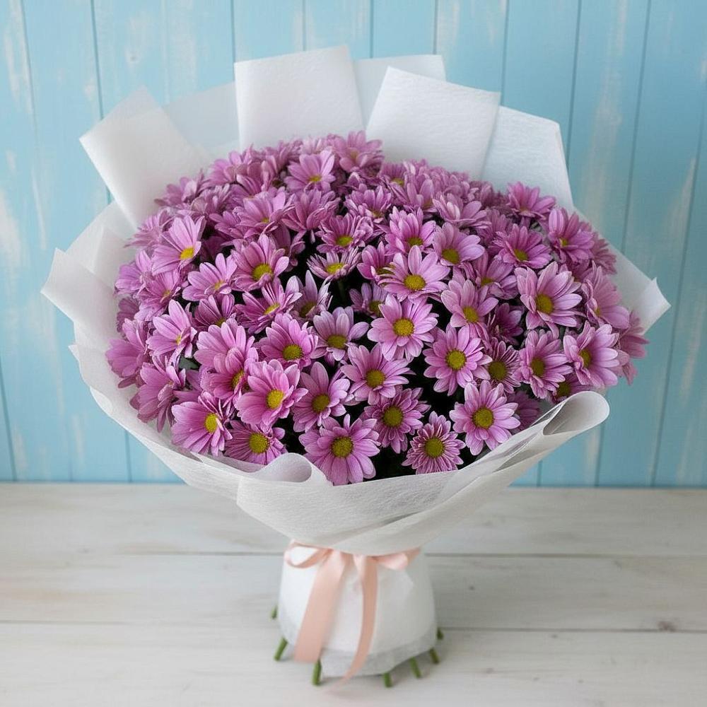 Букет цветов из: Хризантемы в Новомихайловском