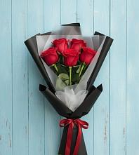 Букет цветов из:  Розы #REPLACE_PRED# Новомихайловском