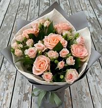 Букет цветов из:  Розы в Новомихайловском